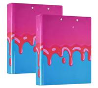 Street fashion, graffiti, blue painting, 3 and a half inches, binder with inner pockets, pack 1/2 different binders 200 sheets