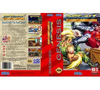 Street Fighter 2 Genesis NTSP Replacement Box Art Case Only