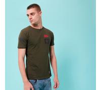 Street Fighter Arcade Guile Unisex T-Shirt - Forest Green - M - Forest Green