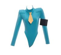 Street Fighter Cammy Blue Women's Cosplay Costume Full Set