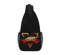 Street Fighter Chest Bags Crossbody Sling Bag Travel Hiking Sports Backpack Casual Lightweight Daypack for Men Women