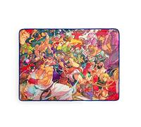 Street Fighter Fleece Throw Blanket | Plush Soft Polyester Cover For Sofa and Bed, Cozy Home Decor, Luxury Room Essentials | Capcom Video Game Gifts For Adults and Kids | 45 x 60 Inches