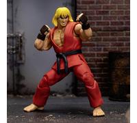 Jada KEN MASTERS STREET FIGHTER 6" DELUXE COLLECTOR ACTION FIGURE, Toys for Kids and Adults