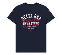 Street Fighter Killer Bee Cammy T-Shirt - Navy | Size: 2XL Street Fighter Navy 2XL