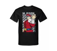 Street Fighter M Bison Video Martial Arts Gaming Tee Shirt Black XXL