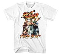 Street Fighter - Press Start 2 - Short Sleeve - Adult - T-Shirt