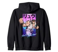 Street Fighter Ryu Champion Capcom Tokyo Japan Trending 90s Zip Hoodie
