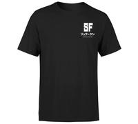 Street Fighter Ryu Vs Ken Unisex T-Shirt - Black | Size: Medium Street Fighter Black M