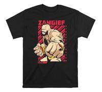 Street Fighter Zangief T-Shirt Gift Hoodie Men Black XXL