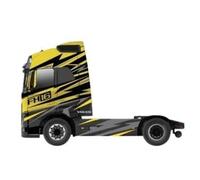 Street Fire Haulers Volvo FH16 Met Gray 1:43 BBURAGO