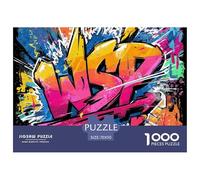 Street GraffitiAstounding 1000-Piece Jigsaw Puzzles for Adults Doodle A Grand Collection of Impossible, Hard, Difficult Challenging Puzzle Educational Games for All - A Daunting Yet Rewarding Pursuit