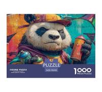 Street GraffitiDynamic Jigsaw Puzzles for Adults Doodle Offering 1000 Advanced And Challenging Puzzle Games Designed for Both Women And Men - These High-Engagement Jigsaw Puzzles Are Perfect for Adult