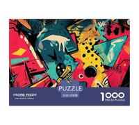 Street GraffitiFormidable 1000-Piece Jigsaw Puzzles for Adults Doodle An Odyssey of Impossible, Hard, And Difficult Challenging Puzzle Educational Games - The Ultimate Gift for Dedicated Adult And Tee