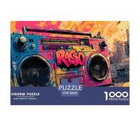 Street GraffitiHerculean Jigsaw Puzzles for Adults Doodle A 1000-Piece (Advanced) Epic of Impossible, Hard, And Difficult Challenging Puzzle Games - The Supreme Gift for Puzzle-Loving Adults And Kids