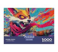 Street GraffitiHigh-Quality Jigsaw Puzzles for Adults Doodle A Collection of 1000 Advanced And Challenging Educational Puzzle Pieces - A Rewarding And Intellectual Gift Option for Adults And Kids 12 Y