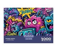 Street GraffitiMaster-Level Jigsaw Puzzles for Adults Doodle Embark on A 1000-Piece Advanced And Challenging Puzzle Games Journey - Positioned As The Ultimate Gift Jigsaw Puzzles for Adults And Kids A