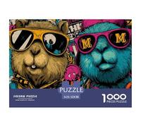 Street GraffitiMasterful 1000-Piece Jigsaw Puzzles for Adults Doodle A Complete Set of Challenging Educational Puzzle Game Pieces - An Intellectually Stimulating Gift for Adult And Teenage Enthusiasts