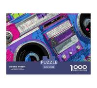 Street GraffitiMasterful 1000-Piece Jigsaw Puzzles for Adults Doodle A Complete Set of Challenging Educational Puzzle Game Pieces - An Intellectually Stimulating Gift for Adult And Teenage Enthusiasts