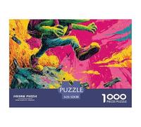 Street GraffitiMasterful 1000-Piece Jigsaw Puzzles for Adults Doodle A Complete Set of Challenging Educational Puzzle Game Pieces - An Intellectually Stimulating Gift for Adult And Teenage Enthusiasts