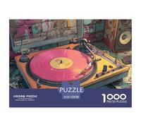 Street GraffitiMonumental Jigsaw Puzzles for Adults Doodle Featuring 1000 Advanced, Notoriously Difficult Challenging Puzzle Educational Game Pieces - Designed As The Most Memorable Gift Jigsaw Puzzle