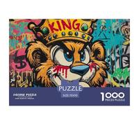 Street GraffitiMonumental Jigsaw Puzzles for Adults Doodle Featuring 1000 Advanced, Notoriously Difficult Challenging Puzzle Educational Game Pieces - Designed As The Most Memorable Gift Jigsaw Puzzle