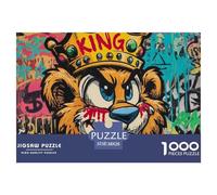 Street GraffitiOverwhelming 1000-Piece Jigsaw Puzzles for Adults Doodle A Crusade Through Impossible, Hard, And Difficult Challenging Puzzle Games - The Most Prestigious Gift for Adult And Teenage Con