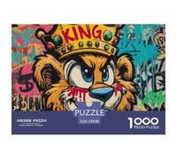 Street GraffitiOverwhelming 1000-Piece Jigsaw Puzzles for Adults Doodle A Crusade Through Impossible, Hard, And Difficult Challenging Puzzle Games - The Most Prestigious Gift for Adult And Teenage Con
