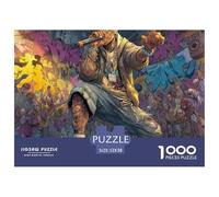 Street GraffitiOverwhelming 1000-Piece Jigsaw Puzzles for Adults Doodle A Crusade Through Impossible, Hard, And Difficult Challenging Puzzle Games - The Most Prestigious Gift for Adult And Teenage Con
