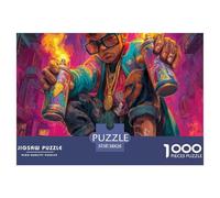 Street GraffitiOverwhelming 1000-Piece Jigsaw Puzzles for Adults Doodle A Crusade Through Impossible, Hard, And Difficult Challenging Puzzle Games - The Most Prestigious Gift for Adult And Teenage Con