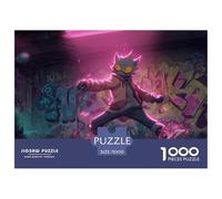 Street GraffitiPremium Jigsaw Puzzles for Adults Doodle A 1000-Piece Advanced-Level Set Featuring Challenging And Educational Games - Designed As The Jigsaw Puzzles for Adults And Mature