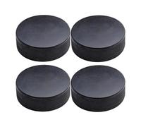 Street Hockey Puck, Hockey Puck | 4x Street Roller Hockey Pucks Official Rules Regulation Size,Indoor Sport provides a 3 inch thickness diameter of format equipment