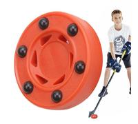 Street Hockey Puck - Professional Grade Indoor/Outdoor Hockey Ball | Street Hockey Ball for Backyard Games, High Performance Durable Disc for Training and Games