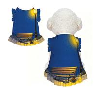 Street Lamp Bench M Pet Apparel for Small Dogs-Cute Summer Outfit for Puppy, Soft Breathable Pet Clothes for Cat