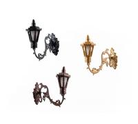 Street-lamps Models Battery Operated Architectural Light House Layout Sand Courtyard Toy for Living Room Bar Restaurant Supply