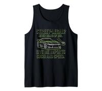 Street Legal? Imports Sushi Speed Funny Car Guy Tee Tank Top