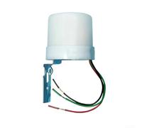 Street Light Control Switch, 25A AC110-240V Photoelectric Sensor, Fully Automatic Lighting Controller, Waterproof Anti-Interference Delay, Outdoor Garden Highway Factory