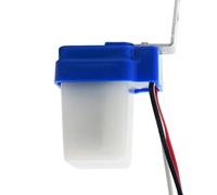 Street Light Controller, Automatic Dusk to Dawn Sensor Switch 12V/24V/110V Rainproof for Solar Lamp Vehicle Outdoor, ABS Housing