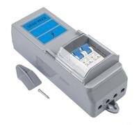 Street Light Fuse Box with 2P Switch Protection | for durable plastic housing, flame retardant material, dust resistant, UV stable, long for service life