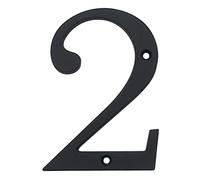 street number, 101mm 3d Modern Floating 4 Inch for Yard Mailbox Decoration Digital Signage(2)