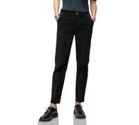 Street One 3716673 Women's Soft Velvet Chino, Black, 40 W x 30 L