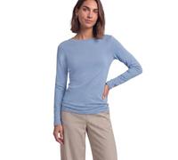 Street One Basic Shirt with Boat Neck Northern Blue 38