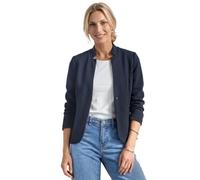 Street One Blazer with Lapel Collar and Structure Darkest Blue 46