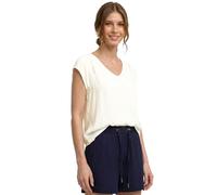 Street One Dropped Shoulder Shirt with V-Neck Off White 42