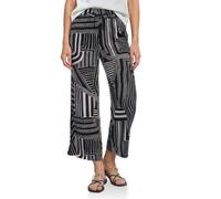 Street One High Waist Culotte with Pattern Darkest Blue 46