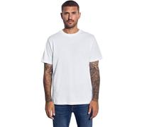 Street One MEN Basic T-Shirt in Plain Colour White 3XL