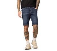 Street One Men Denim Shorts Dark Blue Wash 33