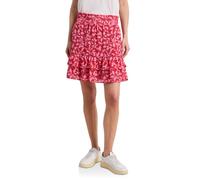 Street One Patterned Ciffon Skirt Salsa Red 42