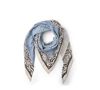 Street One Patterned Triangular Scarf Drift Blue A