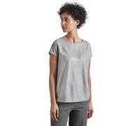 Street One Silver Coated Shirt, Heather Grey Mel., 10