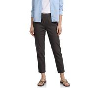 Street One Slim Leg Chino with Elastic Waistband, Deep Earth 38